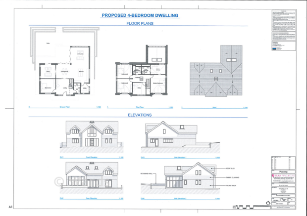 Proposed 4-Bedroom Dwelling