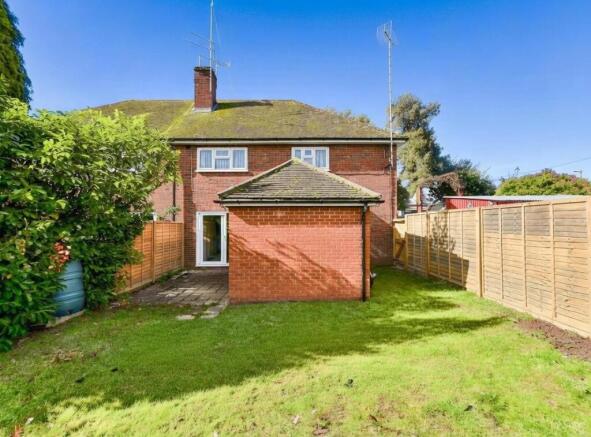 Private Rear Garden