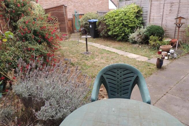 26 Balliol  Road, rear garden