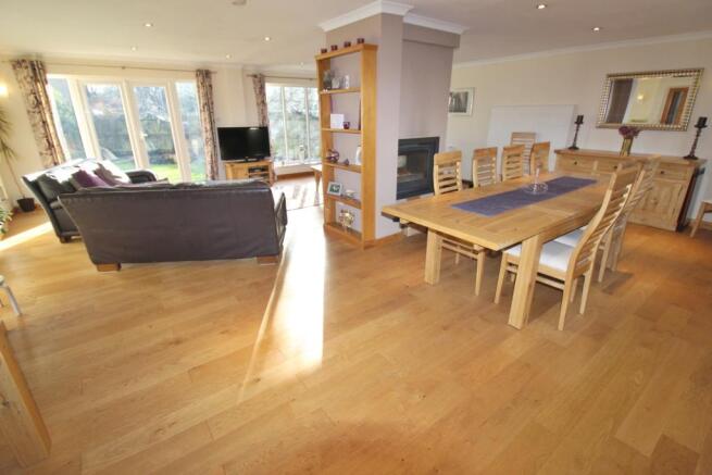 Living/dining area