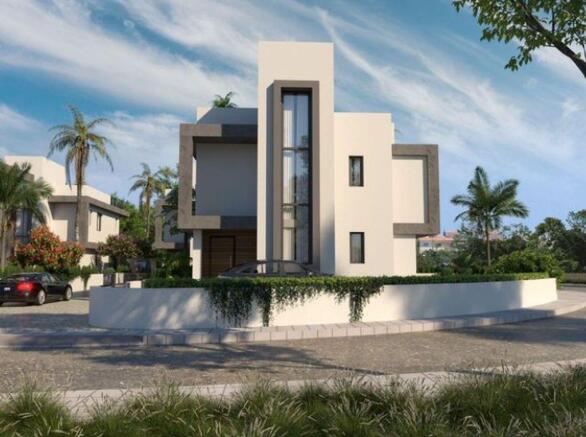 Front of Villa -...