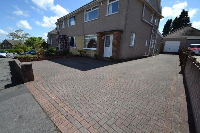 Driveway and entrance