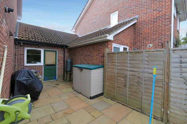 Rear garden
