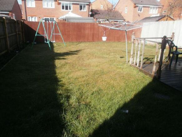 Rear garden