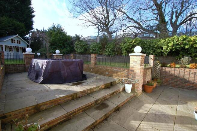 Rear garden