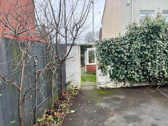 Rear Driveway