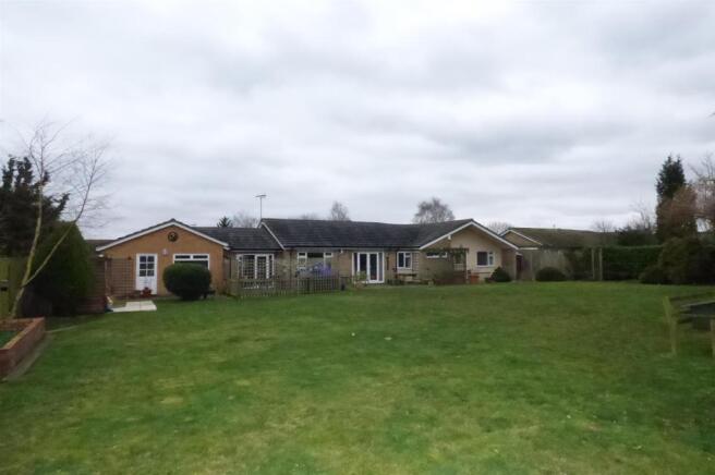 Rear of Property