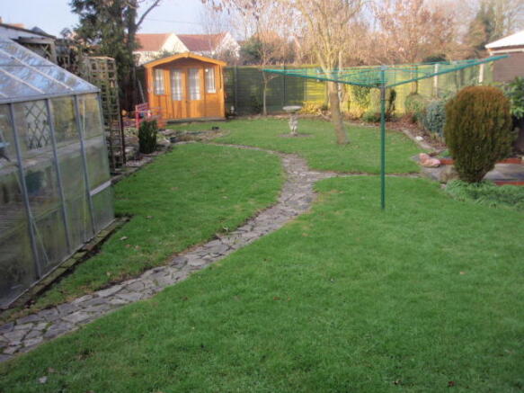 Rear garden