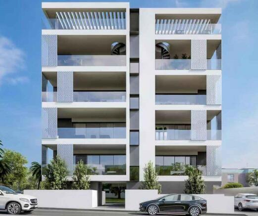 Front of Apartments
