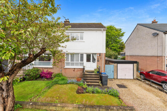 2-bed semi-detached on 83 Woodvale Avenue, Bearsden, G61 2PA, £240,000