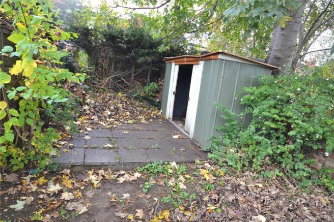 Shed Rear Of Garden