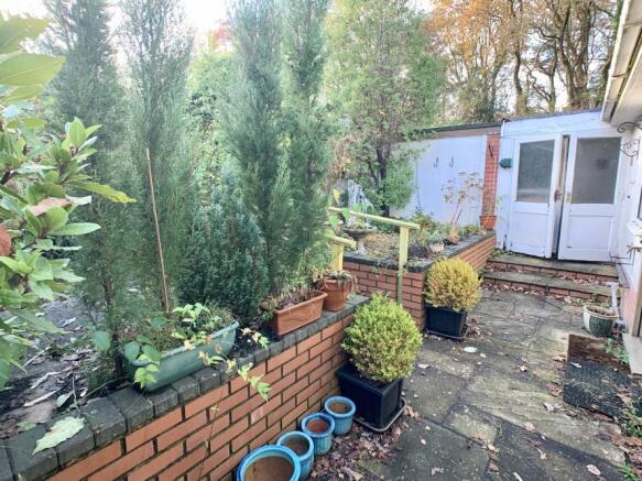 Rear garden