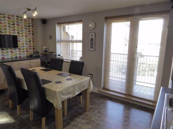 Kitchen Diner and Balcony