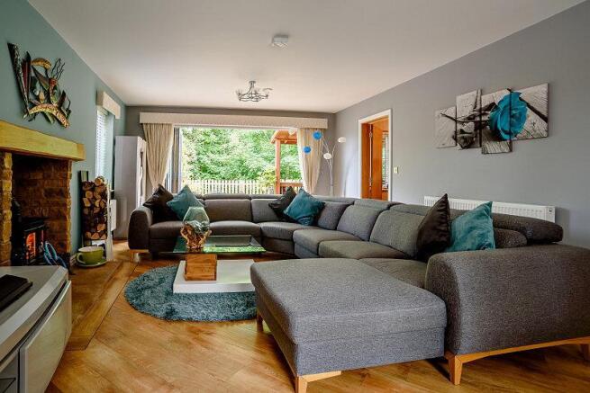 Spacious Lounge with Inglenook Fireplace