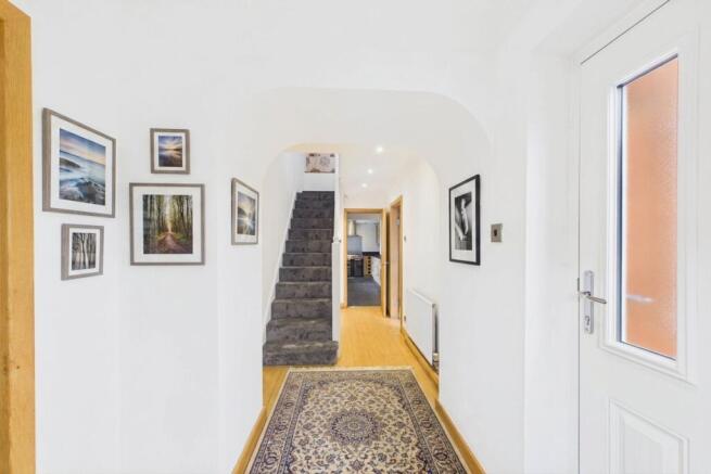 Entrance hall staged