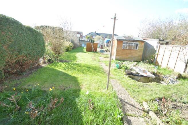 Rear garden