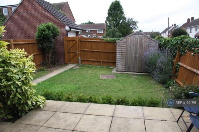 Garden View From French Door