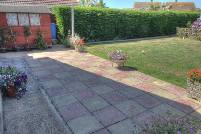 The Large Patio Area