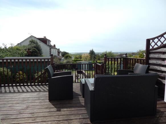 Decked Patio Area