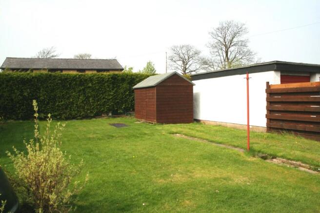 Rear garden