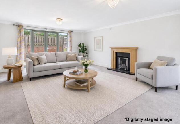 Sitting Room (digitally staged)