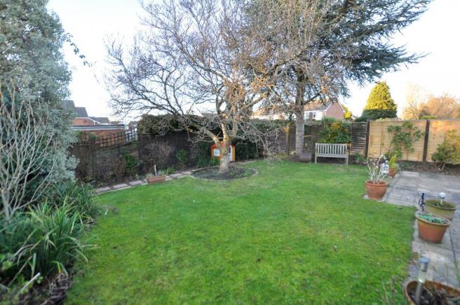 Rear garden