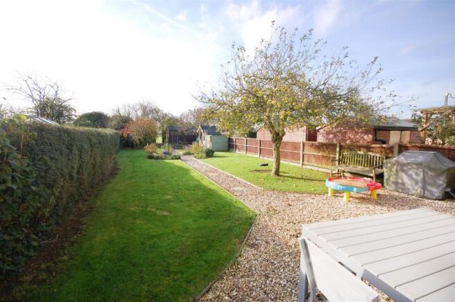 Rear garden