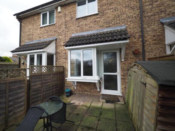 Rear of house