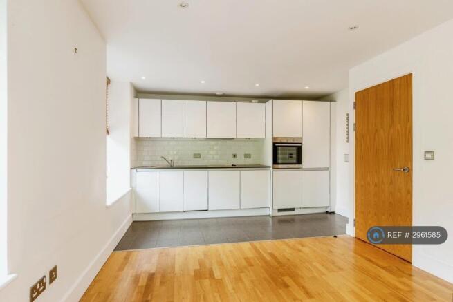 Kitchen Seen From Living Area