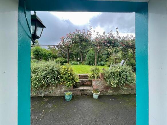 Rear garden