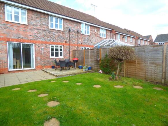 Rear garden