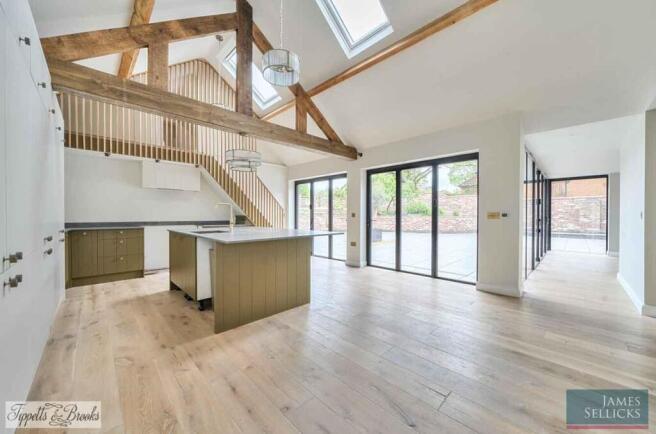 Stunning handcrafted kitchen
