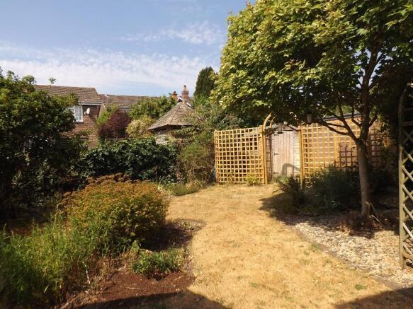 Rear garden