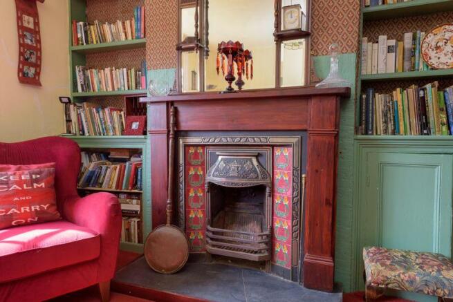 Snug/Library Fireplace
