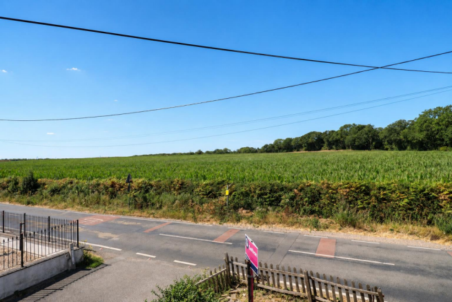 Views Over Fields To The Front
