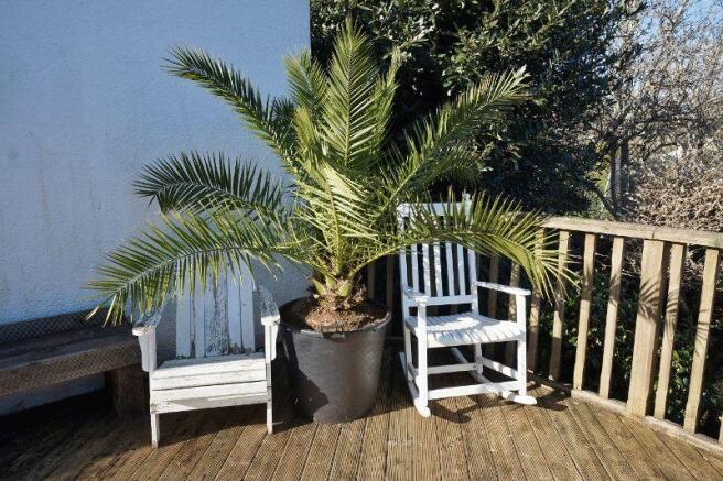 Rear decked area