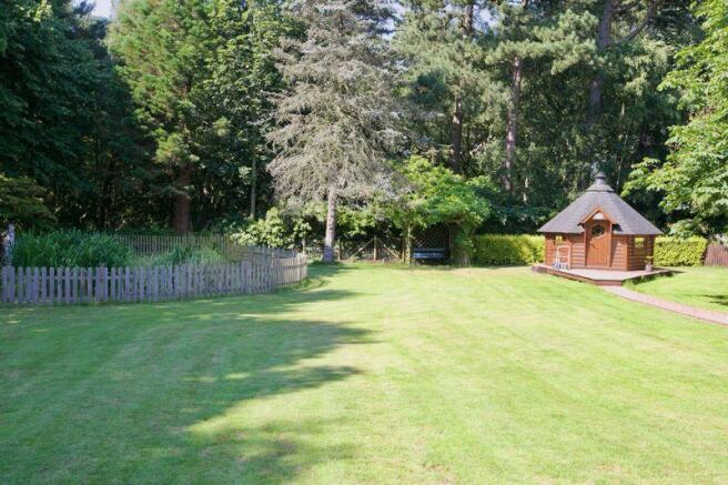 Rear garden