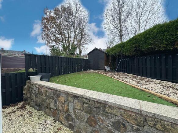 Rear garden