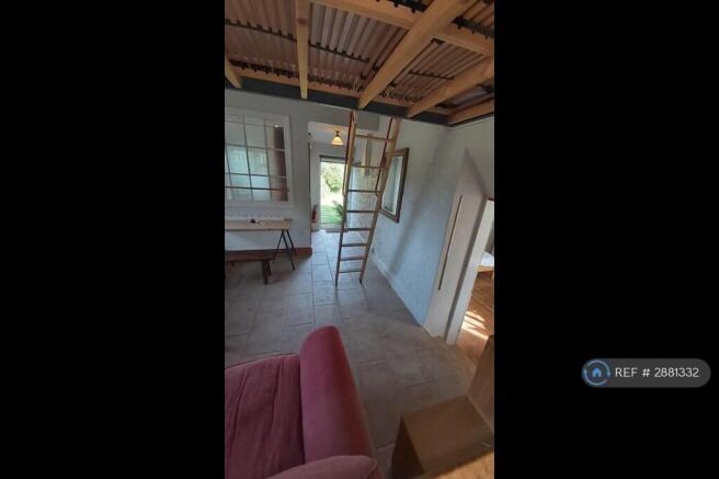 Door From Outside Into Kitchen / Living