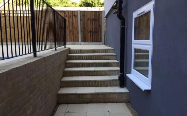 Stairs To Garden