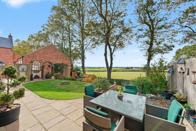 Rear garden