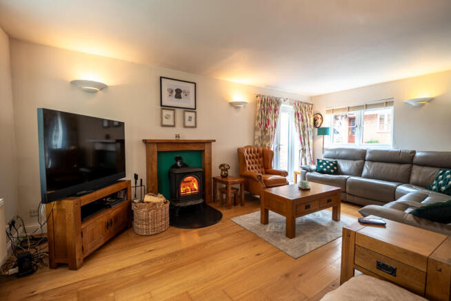 Lounge with Log burner