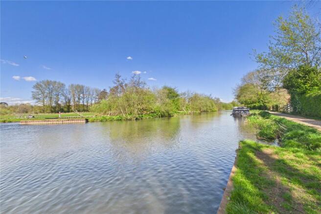 Canal At Rear