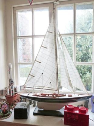 Boat In Window