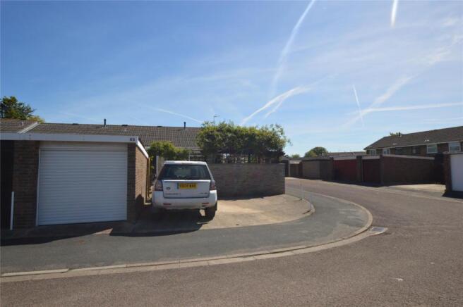 Rear Parking and Garage