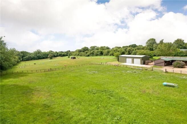 Paddocks and Barn