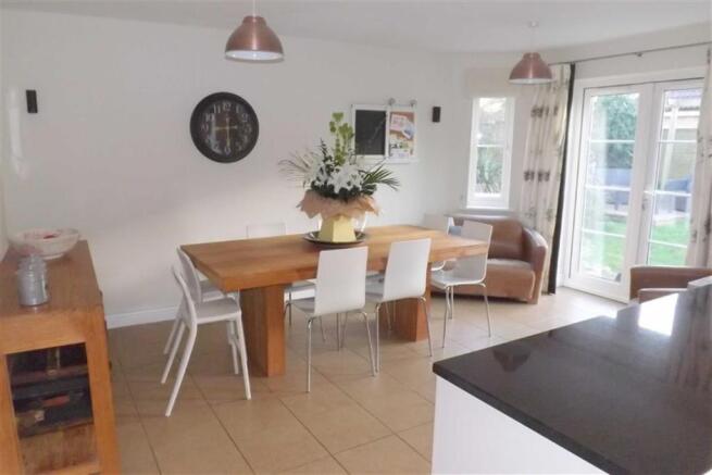 Dining room/family area