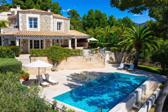 02 can borras Ein Logenplatz ueber dem Hafen mediterrane Villa mit Traumblick und Privatsphaere kaufen pool