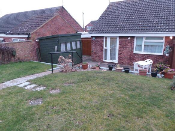 Rear garden