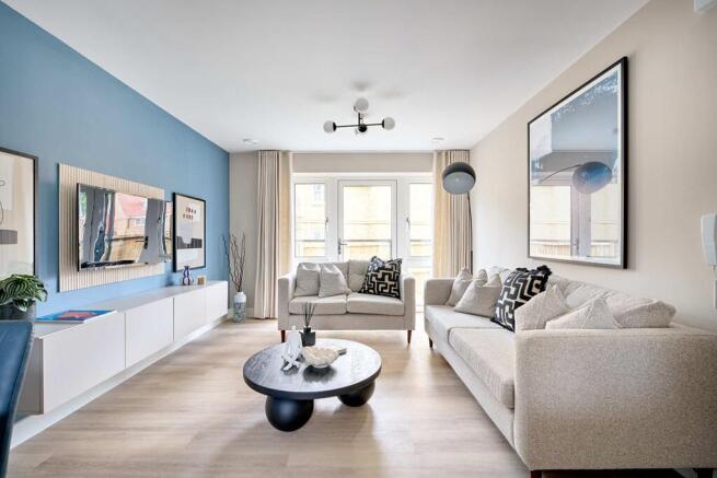 Large, open plan lounge